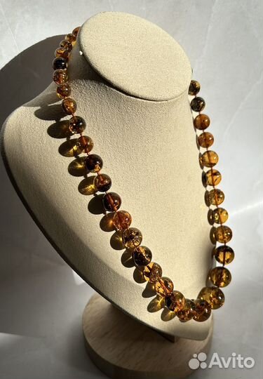 Бусы из янтаря