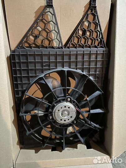Вентилятор радиатора в сборе volkswagen polo sedan