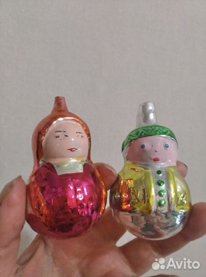 Елочные игрушки СССР