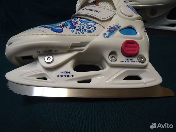 Коньки nordway раздвижные детские 27-30 р р