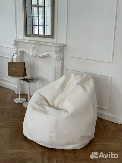 Кресло мешок букле новый