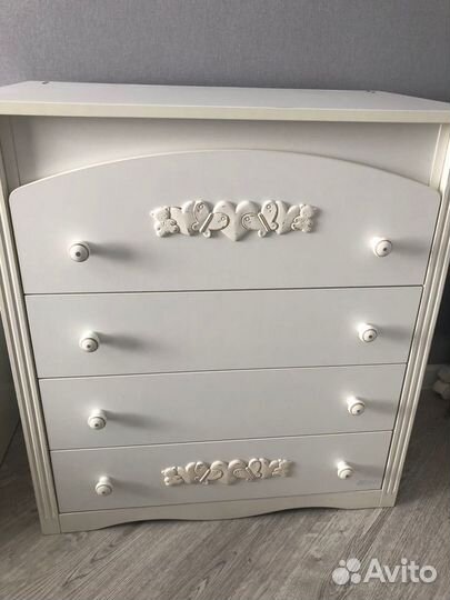 Кроватка и комод picci