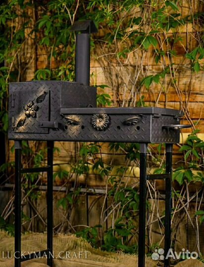 Мангал в наличии (Сталь 4 мм) Авторский