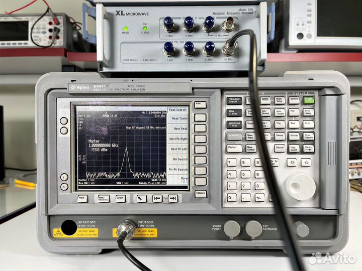 Анализатор спектра Agilent E4411B до 1,5 ггц