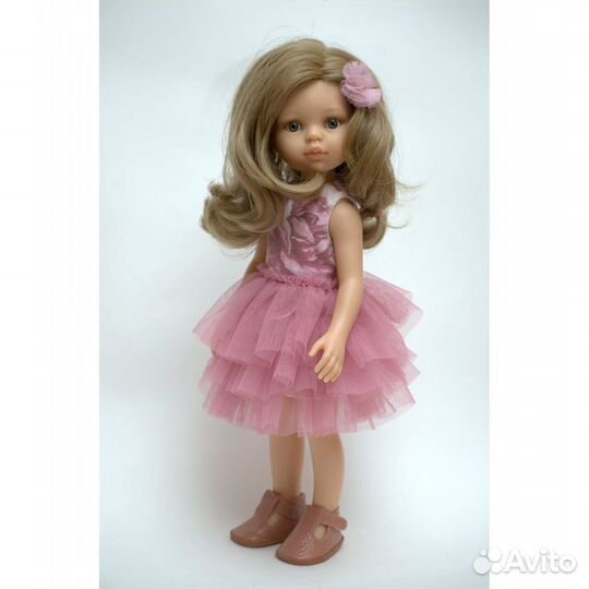 Платье на куклу Паола Рейна (32-34см, новей
