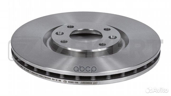 Диск торм. перед. Citroen C4 I II 04- Peugeot 3008