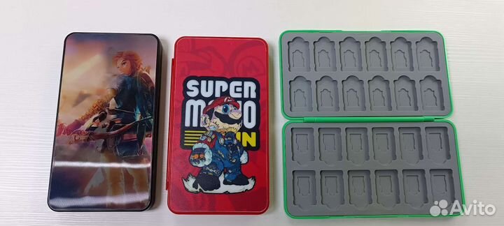 Кейс для картриджей Nintendo Switch