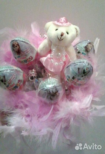 Букеты из конфет