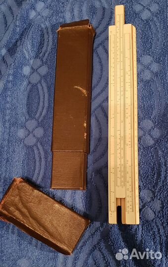 Линейка логарифмическая времён СССР