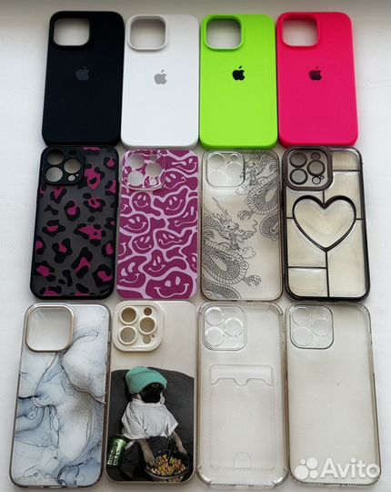 Чехол на iPhone 14 pro max и аукс переходник
