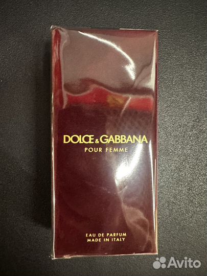 Dolce&Gabbana Pour Femme 100 мл