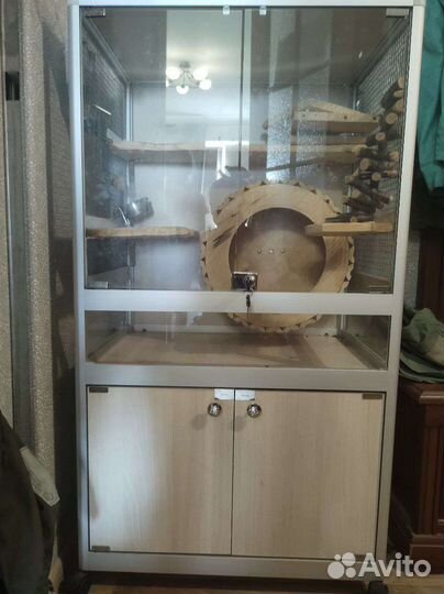 Витрина для шиншилл/дегу