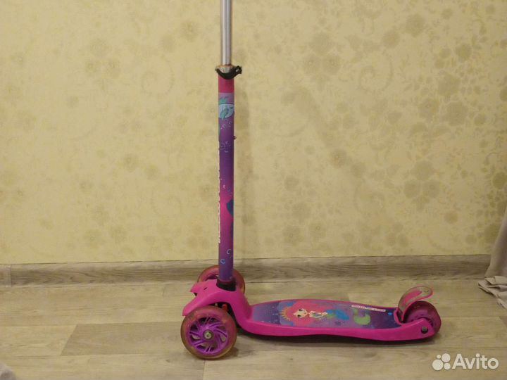 Самокат детский трехколесный бу