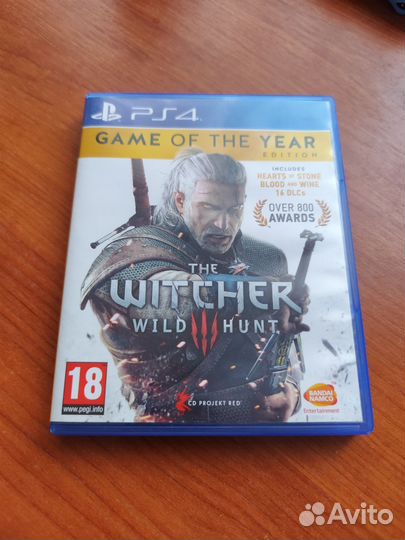 Ведьмак 3 игра года ps4