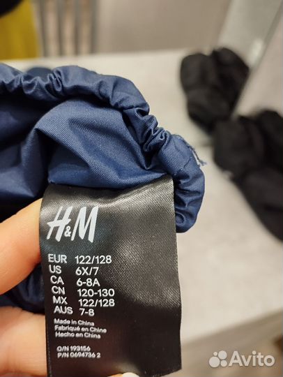 Варежки краги h&m 6-8 лет