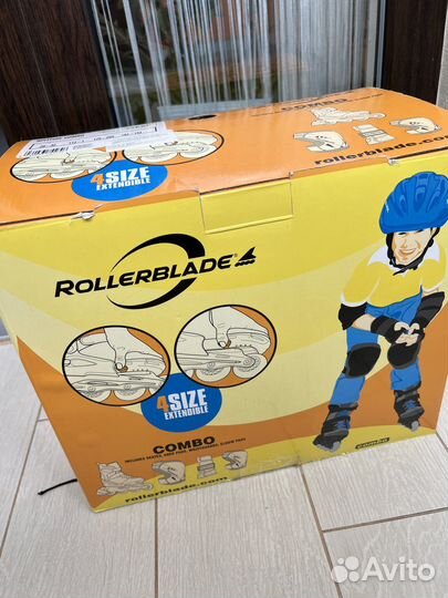 Роликовые коньки детские rollerblade