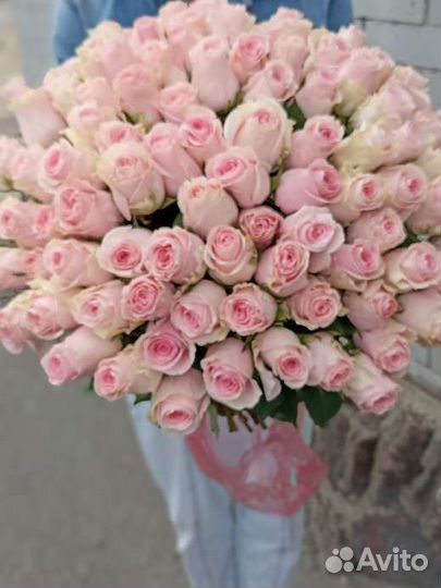 Цветы розы букет кения 25 шт