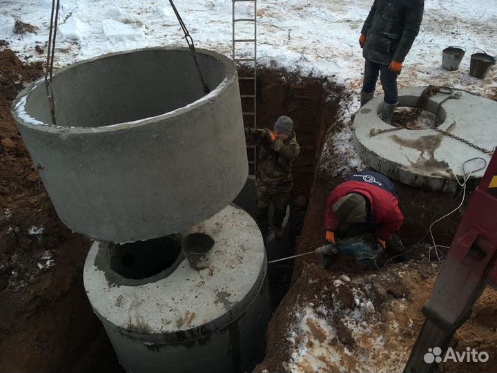 Септик, канализация, водопровод 