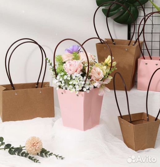 Сумка корзинка для букета