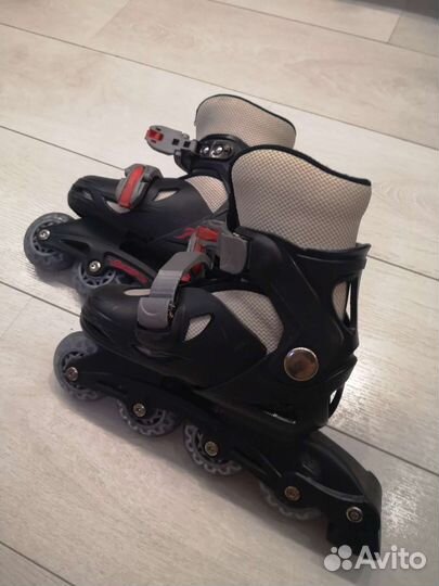 Ролики с защитой и шлемом