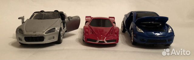 Машинки 13 см в ассортименте 3 шт