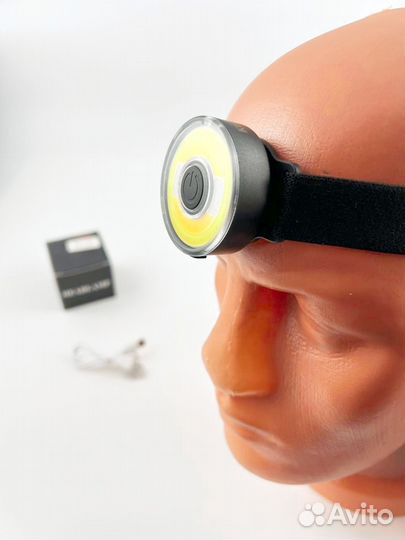 Мощный налобный светодиодный фонарь