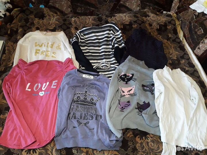 Детские вещи на девочку 9-13 лет
