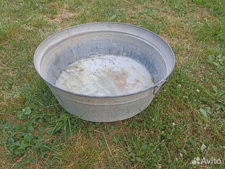 Таз оцинкованный