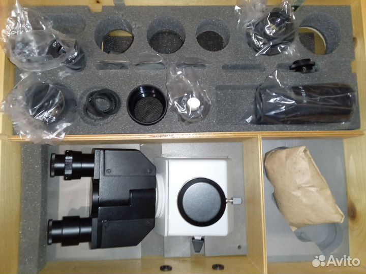 Тринокуляр микроскопа Микмед-2 вар. 11 12 и тубусы