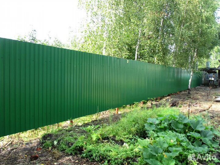 Металлический забор