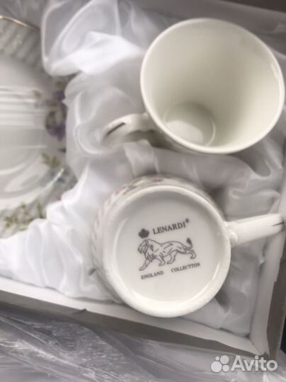 Новый Кофейный набор на 2 пары