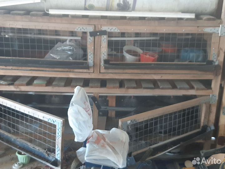 Клетка для птиц броллеров