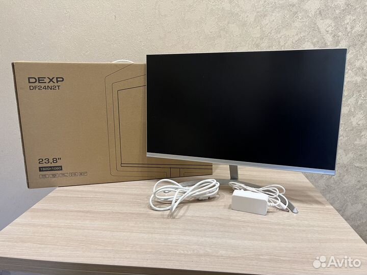 Монитор dexp DF24N2T белый 23.8