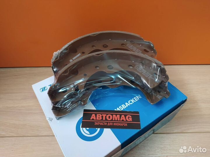 Колодки тормозные задние барабанные