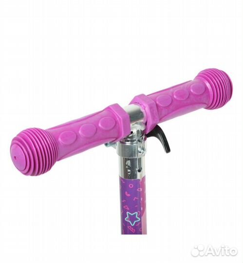 Самокат для девочки в стиле Barbie extra