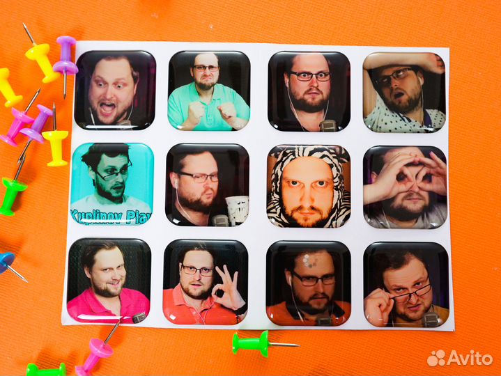 3D стикеры опт от производителя