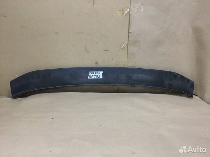 Накладка бампера Kia Cerato 4 BD 2018-2021