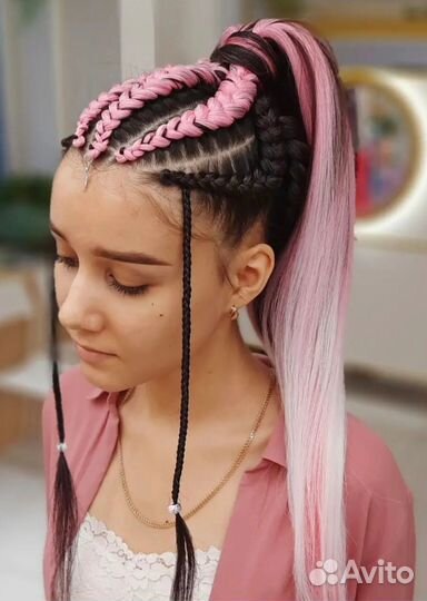 Косы с канекалоном