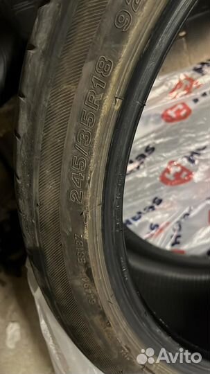 Bridgestone Potenza Sport 225/40 R18 и 245/35 R18 92Y
