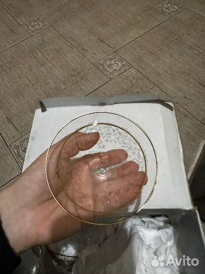 Хрустальные фужеры богемия