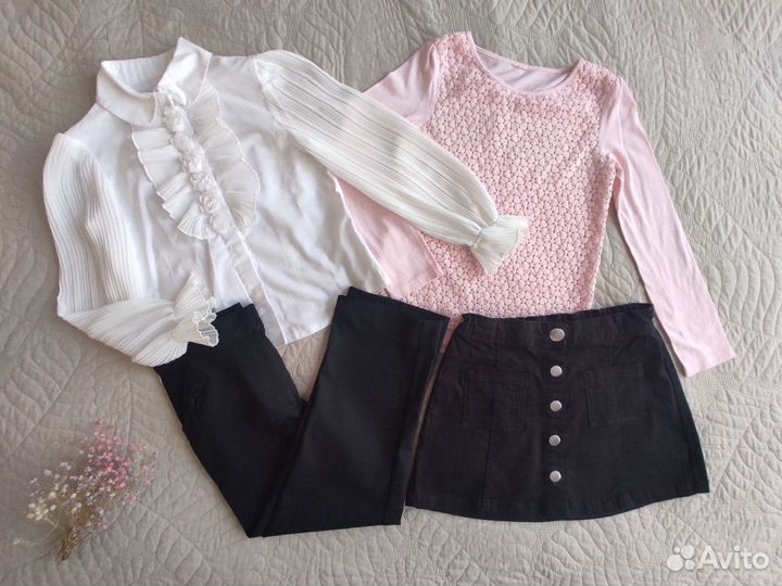 Форма школьная (брюки и юбка) для девочки 122