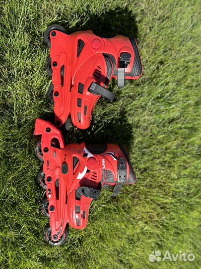 Роликовые коньки раздвижные р 30-33