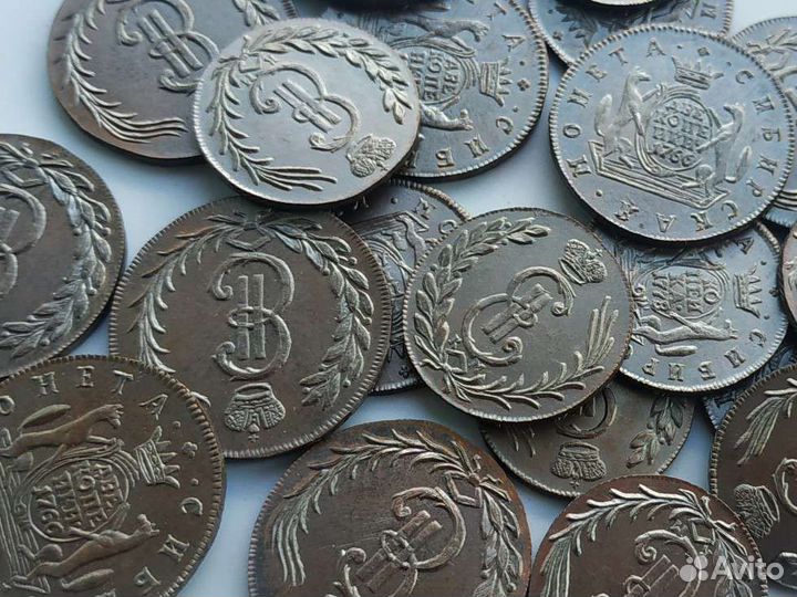 2 копейки 1766г сибирская монета - копия