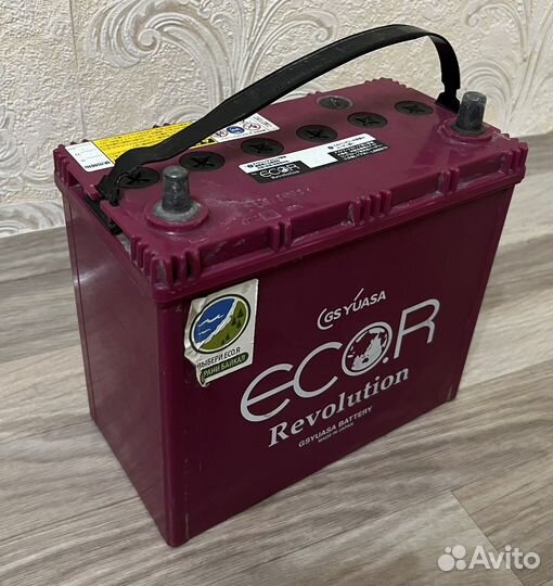 Аккумулятор yuasa ecor 50а/ч