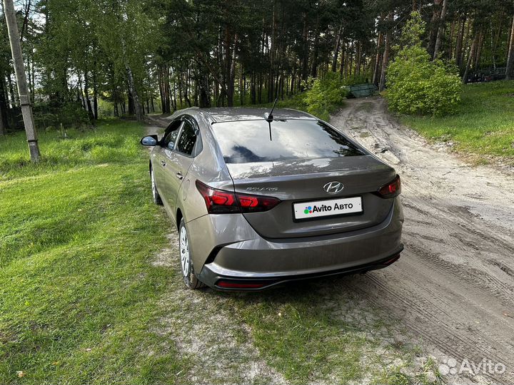 Hyundai Solaris 1.6 AT, 2021, 77 600 км