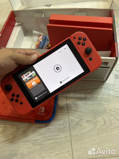 Nintendo switch mario edition