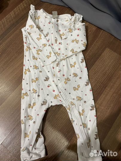 Детские вещи на девочку пакетом 86 92