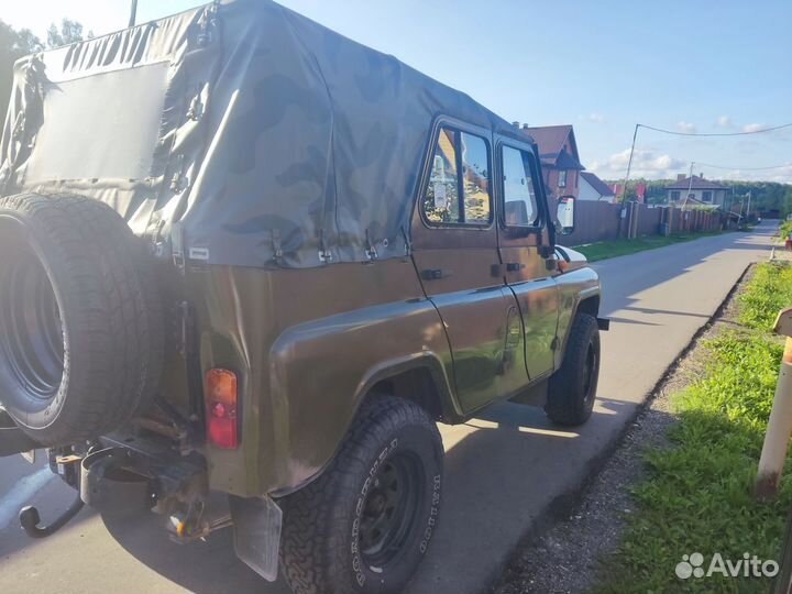 УАЗ 31512 2.4 МТ, 1993, 30 000 км