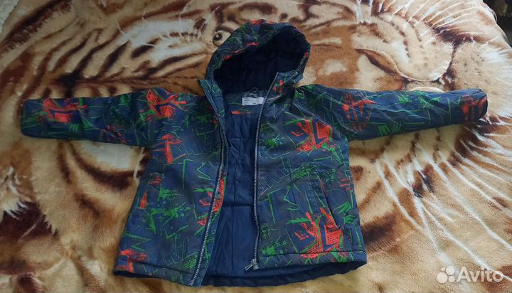 Детская куртка демисезонная для мальчика 134 р-р