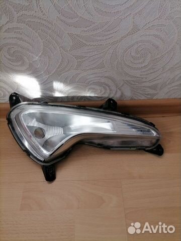 Правая птф фара хюндай Солярис 2014-2016